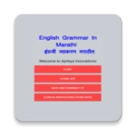 Logo of English Grammar In Marathi android Application 